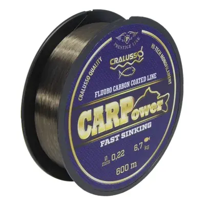 Cralusso vlasec carpower line - 600 m 0,22 mm