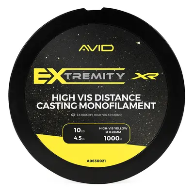 Avid carp vlasec extremity hi-vis xr mono 1000 m - 0,26 mm 4,5 kg