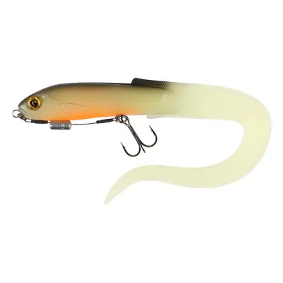 Fox rage gumová nástraha slick eel loaded uv hot olive - 28 cm 57 g #1/0