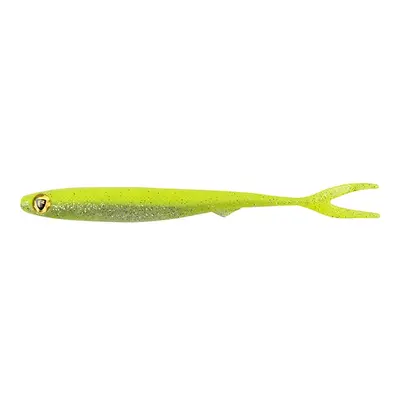 Fox rage gumová nástraha slick finesse super soft uv chartreuse ayu - 20 cm