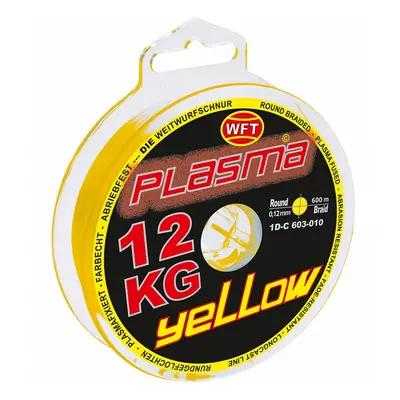 Wft šňůra kg plasma round žlutá 150 m - 0,12 mm 14 kg