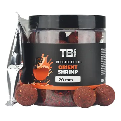 Tb baits boosterované boilie orient shrimp 120 g - 20 mm