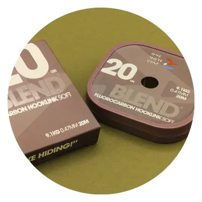 One more cast fluorocarbon blend fluorocarbon hooklink soft 20 m - 20 lb