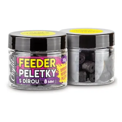 Chytil feeder peletky s dírou 8 mm 30 g - broskev pepř