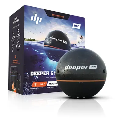 Deeper pro fishfinder nahazovací sonar wifi