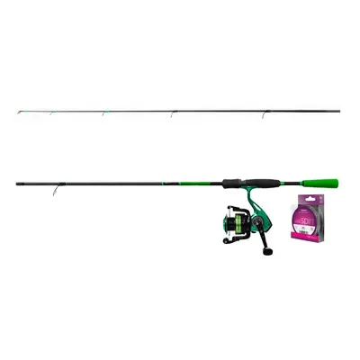 Delphin prut wasabi spin 2,4 m 30 g + naviják + vlasec zdarma