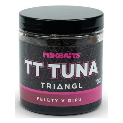 Mikbaits pelety v dipu tt tuna triangl 250 ml 30 mm