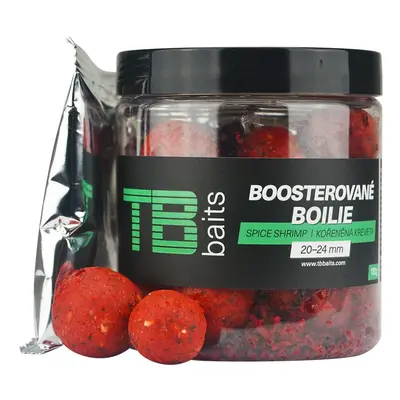 Tb baits boosterované boilie spice shrimp 120 g 20-24 mm