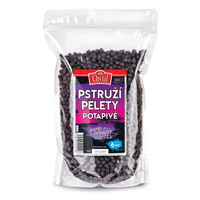 Chytil pstruží pelety 800 g - potápivé 6 mm