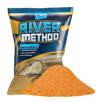 Carp zoom krmítková směs river method 2 kg - med broskev