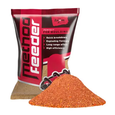 Carp zoom krmítková směs method feeder groundbait 1 kg - jahoda ryba