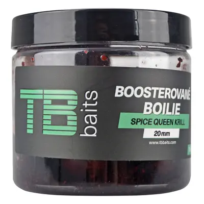 Tb baits boosterované boilie spice queen krill 120 g - 20 mm