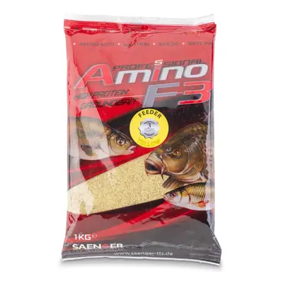 Saenger krmítková směs amino f3 high protein groundbait veggie amur & jeseter 1 kg