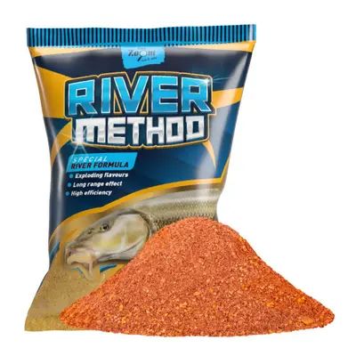 Carp zoom krmítková směs river method 2 kg - jahoda ryba