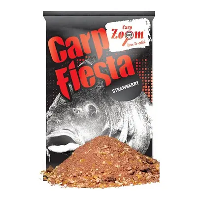 Carp zoom krmítková směs carp fiesta groundbaits xxl carp červená jahoda 1 kg