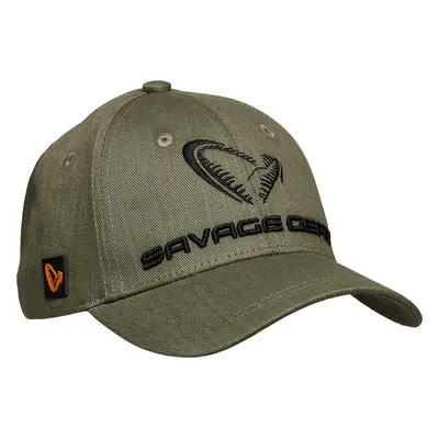 Savage gear kšiltovka catch cap onesize olive green melange