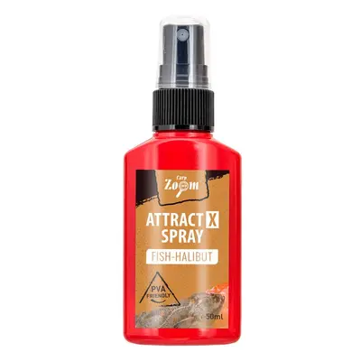 Carp zoom sprej atractx spray 50 ml - ryba halibut