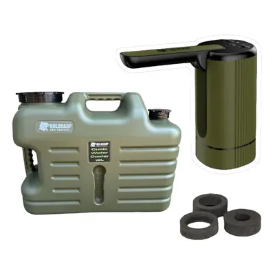 Holdcarp set automatická pumpa smart rechargeable tap + kanystr cubic water carrier 18 l