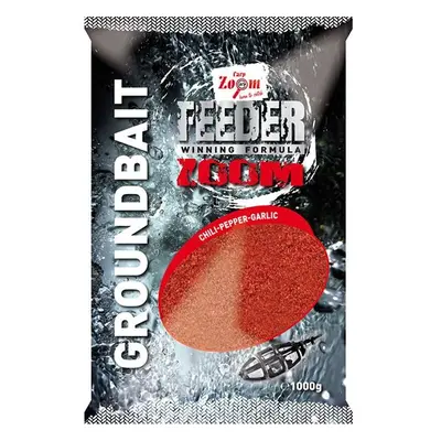 Carp zoom krmítková směs feeder zoom 1 kg - chilli pepř česnek