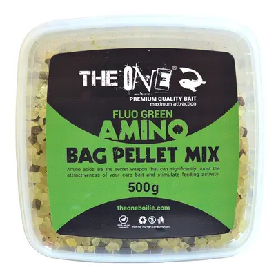 The one pelety amino bag pellet mix 500 g - fluo zelená