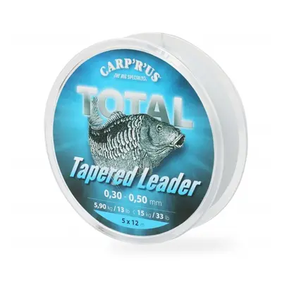 Carp ´r´ us ujímaný šokový vlasec total tapered line - průměr 0,30-0,50 mm