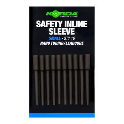 Korda převleky safety inline sleeve nano tubing/leadcore - small