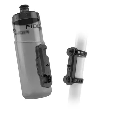 Set láhve s držákem Fidlock BOTTLE TWIST Dark 600ml + Uni Base