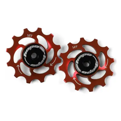 Kladky HOPE Jockey wheels 12T/14T Barevná kombinace: Červené