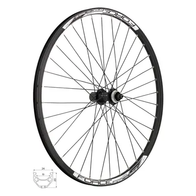 Zapletené kolo FORCE BASIC DISC 559x18 FHM3050-CL 36d zadní