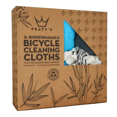 PEATYS PEATY'S BAMBOO BICYCLE CLEANING CLOTHS (PACK OF 3)