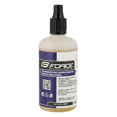 Olej brzdový FORCE MINERAL Brake Oil 100ml