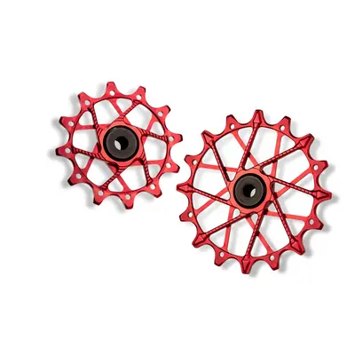 Garbaruk kladky 12+16 zubů SRAM 11/12 speed Barevná kombinace: Červené