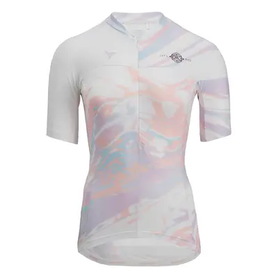 Dámský cyklistický dres Silvini Catirina - white blush