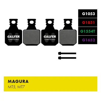 Brzdové destičky Galfer FD487 - MAGURA Směs: Standard