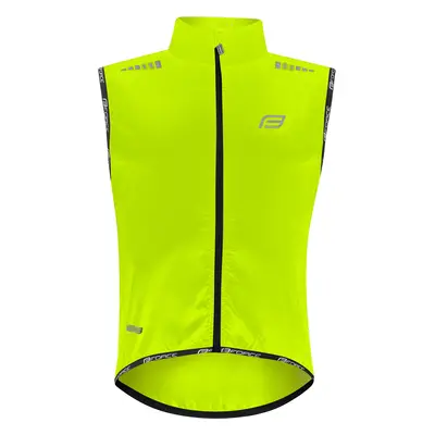 Pánská cyklistická vesta Force V48 - Fluo