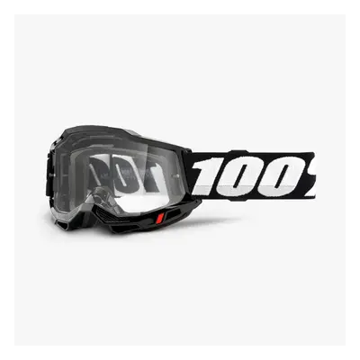 Brýle 100% ACCURI 2 OTG Goggle Black - Clear Lens