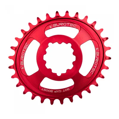 Převodník Burgtec Oval Sram Boost 3mm Offset Thick Thin Barva: Race Red