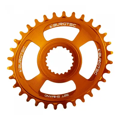 Převodník Burgtec Oval Shimano Direct Mount Thick Thin Barva: Iron Bro Orange