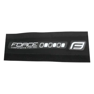 Kryt pod řetěz FORCE RUBBER neoprén 9,5cm - čer-bílý