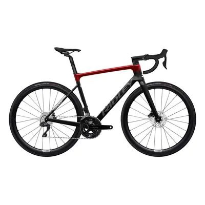 Silniční kolo RIDLEY FALCN 105 DI2 UD Carbon/Candy Red Metallic/Silver