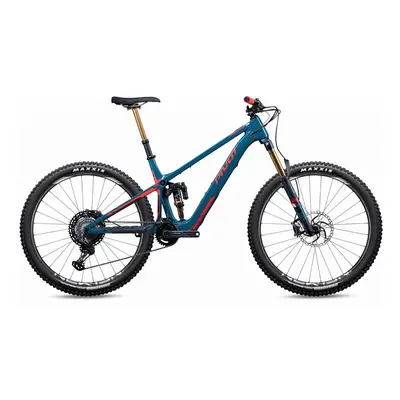 Celoodpružené elektrokolo Pivot Shuttle SL Team XTR Barva: Blue Denim