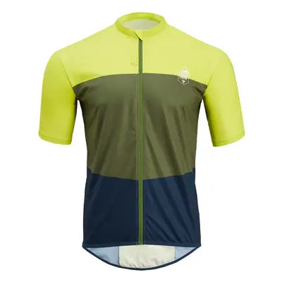 Pánský cyklistický dres Silvini Turano - olive ocean