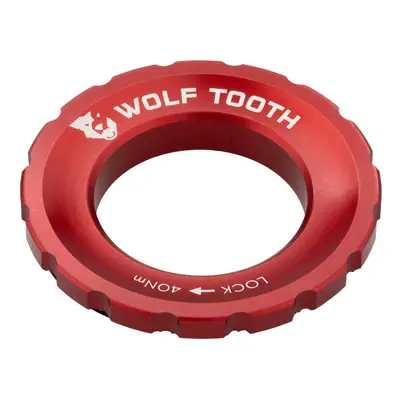 WOLF TOOTH matice Centerlock Rotor červená