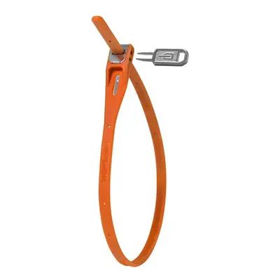 Zámek Hiplok tie lock 42cm - oranžový