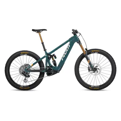 Celoodpružené elektrokolo Pivot Shuttle LT Team XX Eagle Transmission Barva: Willow Green