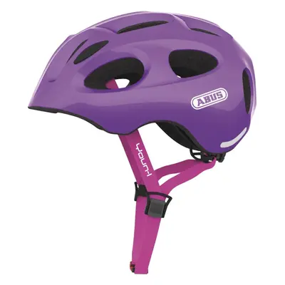 Dětská cyklistická přilba ABUS Youn-I - Sparkling Purple