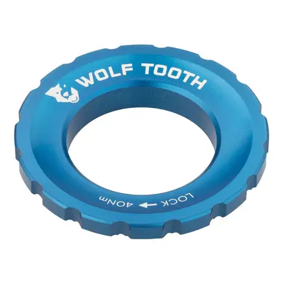 WOLF TOOTH matice Centerlock Rotor modrá