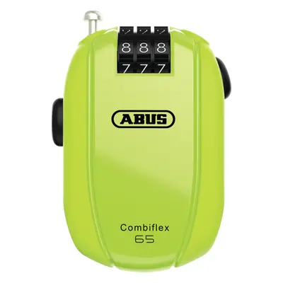 Navíjecí zámek Abus Combiflex StopOver 65 - Neon