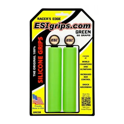 ESIgrips Gripy ESI grips Racers Edge silikonové Barva: Zelené