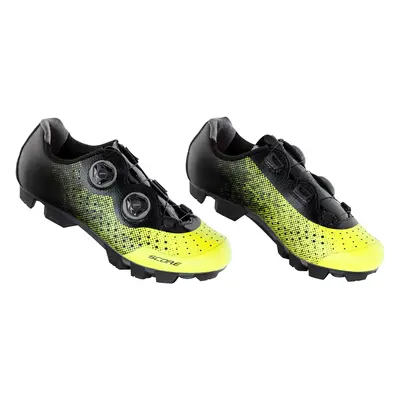 Tretry FORCE MTB SCORE - fluo-černé